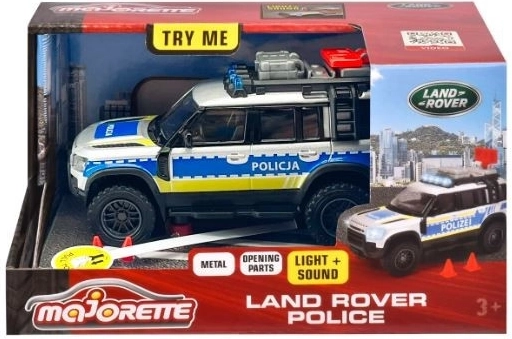 Majorette Grand Land Rover Polizei 12,5 cm