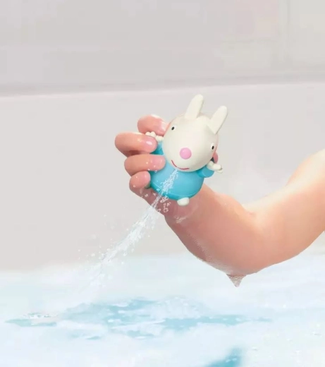 Wasserspiel mit 5 schwimmenden Ringen