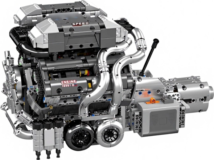 Bewegliche mechanische Elemente und technische Details