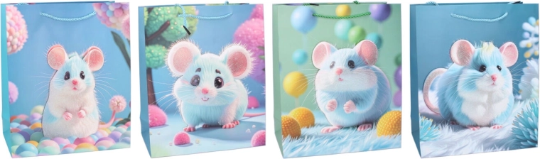 Geschenktasche M Kinder 26 × 32 × 10 cm