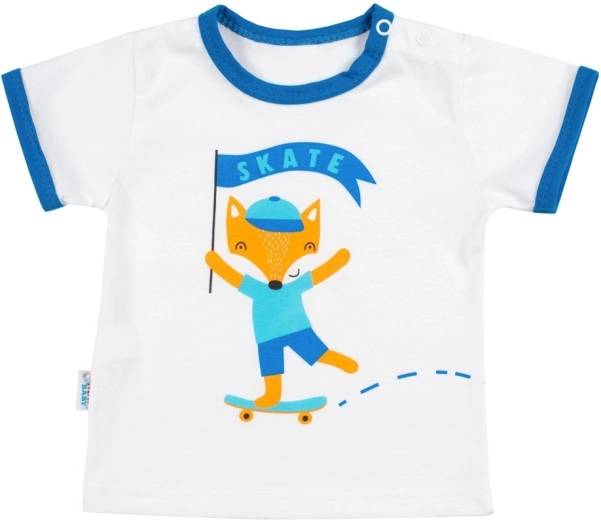 Einfaches Anziehen mit Druckknöpfen an der Schulter