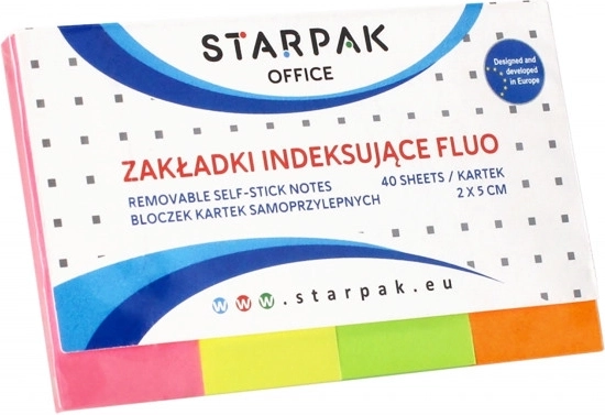 Set selbstklebender Etiketten 40 Stk., 4 Farben