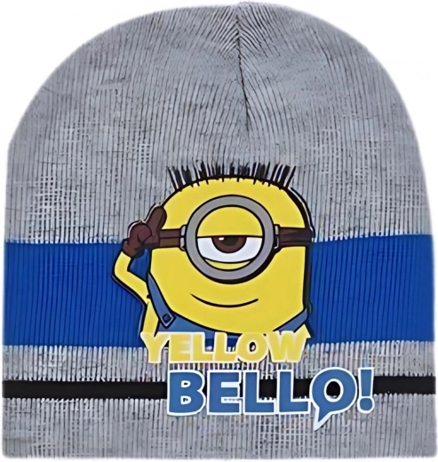 Graue Mütze Minions