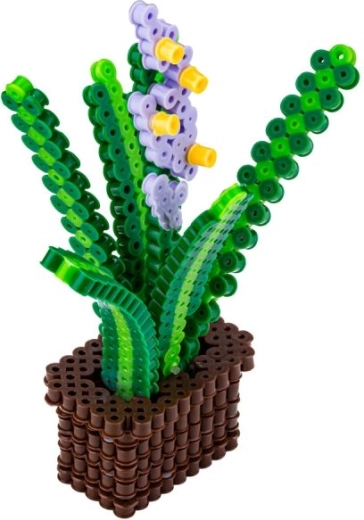 Fertige 3D-Dekoration: Blume im Blumentopf