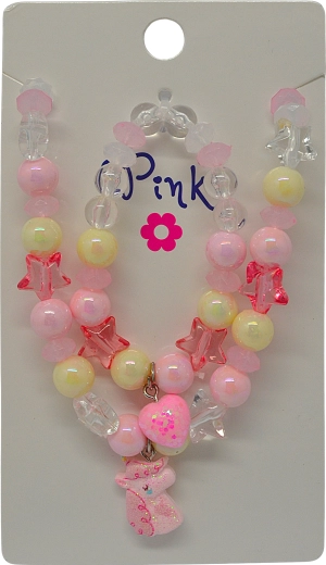 Kreativset für Halskette und Armband – Einhorn