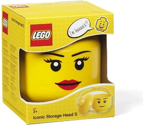 Lego Aufbewahrungskopf Mini – Mädchen