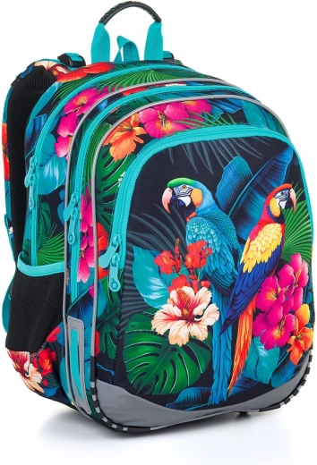 Schulrucksack Topgal ELLY Ara-Papageien