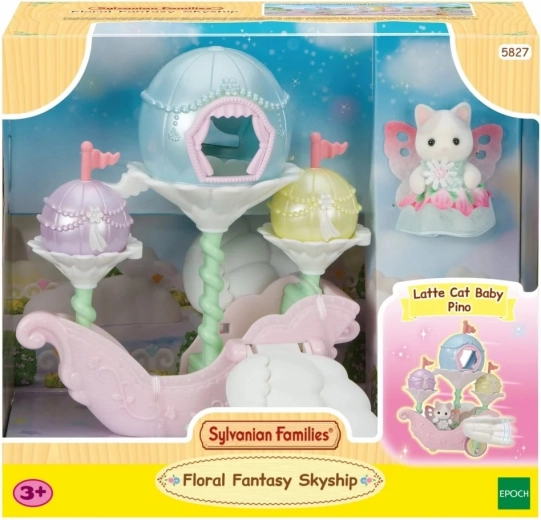 Fliegendes Fahrzeug der Blumenfeen SYLVANIAN FAMILIES mit Katzenfee