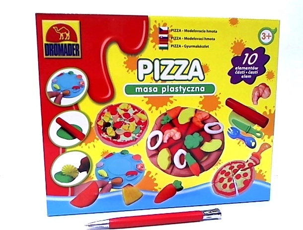 Modelliermasse Pizza