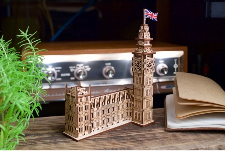Ikonischer Big Ben als stilvolle Dekoration