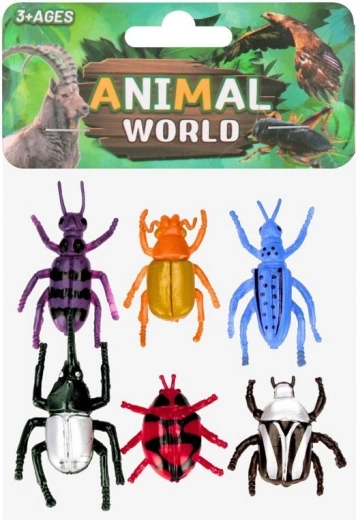Insektenfiguren Animal World (6 Stk.)