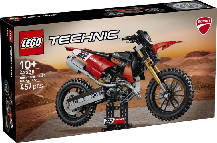 LEGO Technic Motorrad Ducati Desmo450 MX Factory