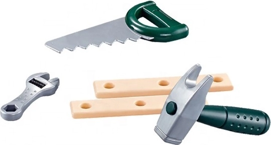 Reichhaltiges Zubehör zum Reparieren und Bauen spielen