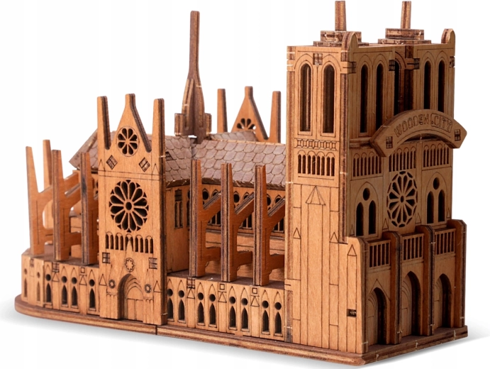 WOODEN CITY 3D-Puzzle Kathedrale Notre-Dame, 96 Teile