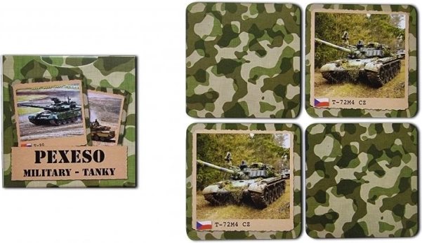 Pexeso Retro Militärische Panzer