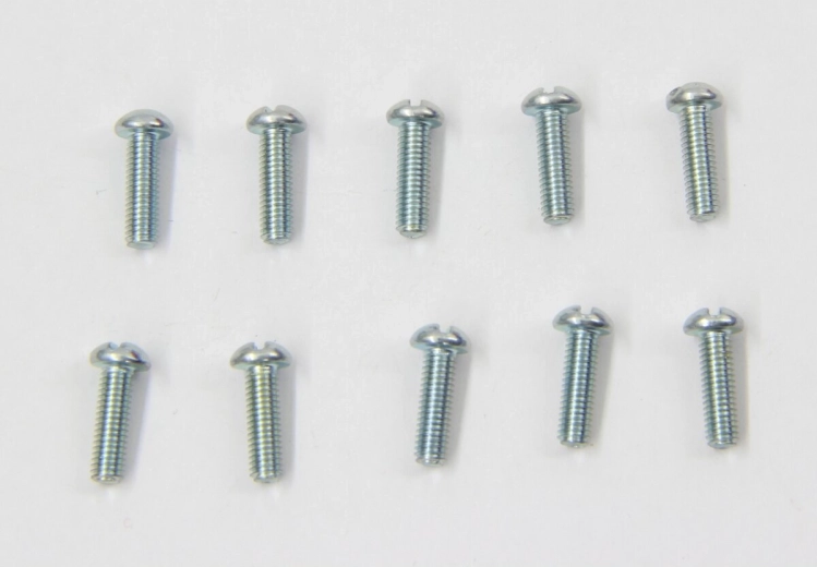 Schrauben mit Zylinderkopf M3 × 10 mm, 10 Stück