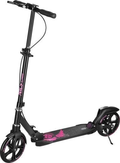 Klappbarer Scooter NILS Extreme Fly rosa 200 mm