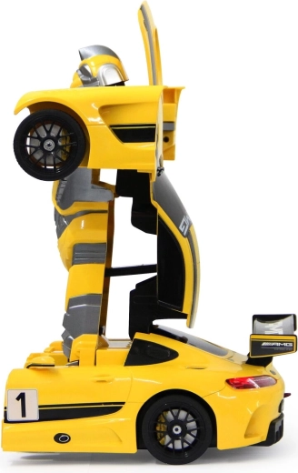 Transformation auf Knopfdruck: Auto und Roboter