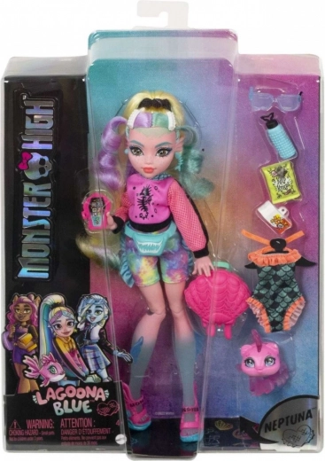 Monster High Puppe Lagoona Blue
