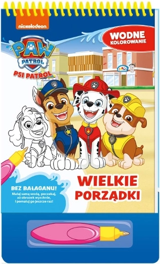 PAW Patrol Wassermalbuch – Große Aufräumaktion