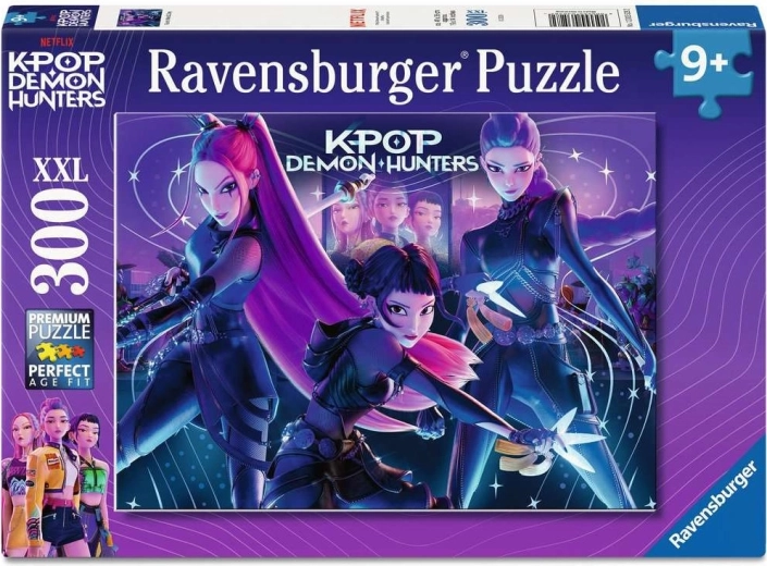 Ravensburger Puzzle K-pop: Dämonenjägerinnen – Rumi, Mira und Zoey (300 Teile)