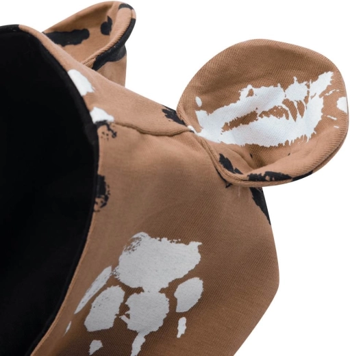 Niedliches Design mit Öhrchen und Pfötchenprint