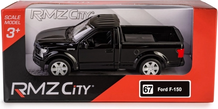 Metallmodellauto Ford F-150 2018 1:32 in schwarzer Farbe