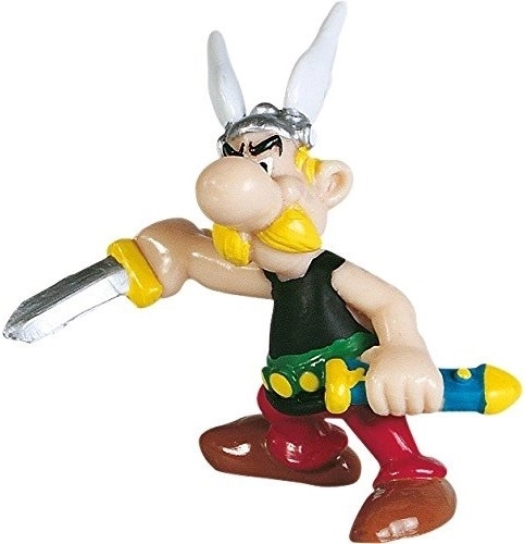 Asterix-Figur kampfbereit – 1 Stück