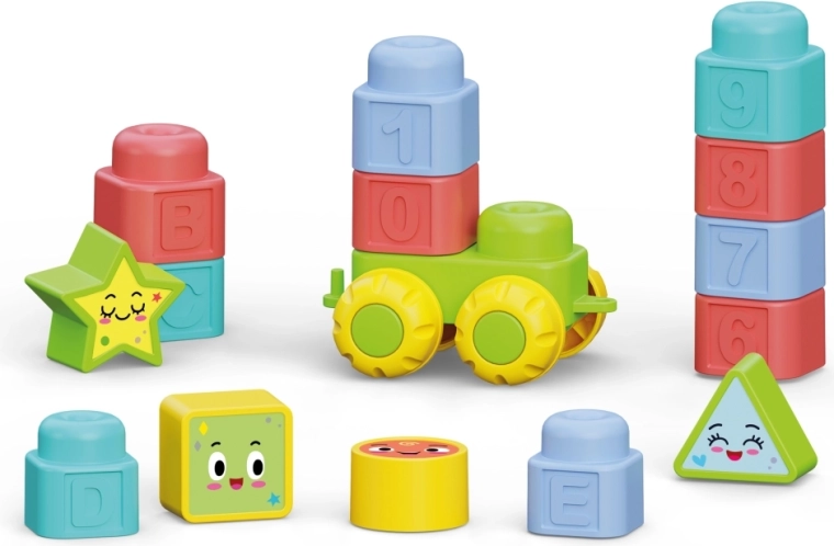 Weiche Bausteine für kleine Baumeister