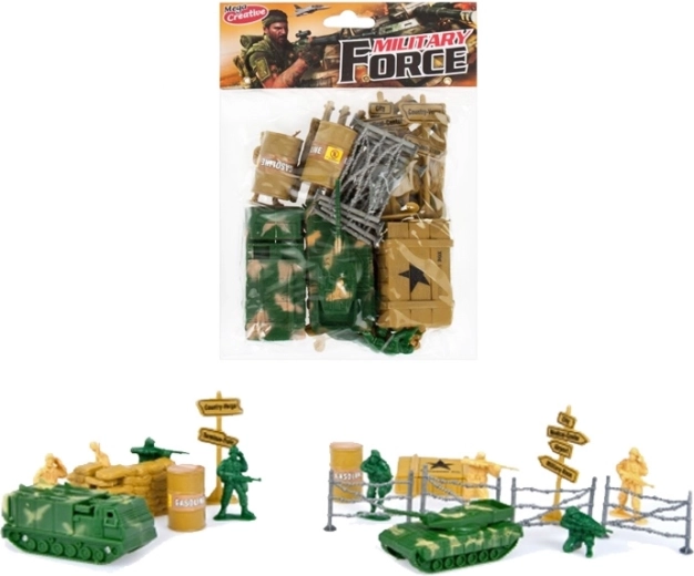 Militärset mit Figuren