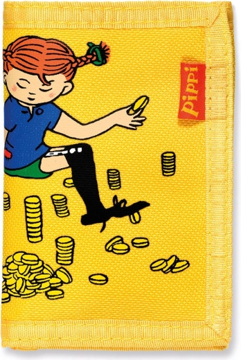 Kinderportemonnaie Pippi – Gelb
