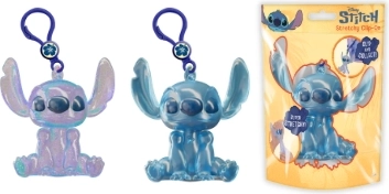 Disney Stitch Quetsch-Anhänger mit Clip – 1 Stück
