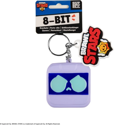 Brawl Stars Squishy-Schlüsselanhänger 8-Bit