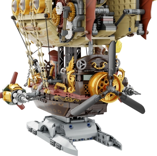 Drehbare Propeller und mechanische Details