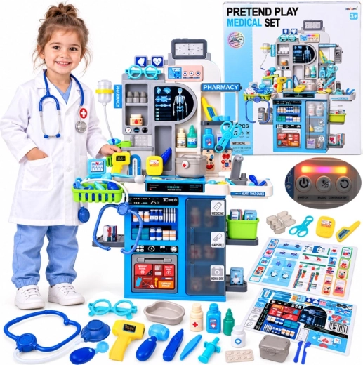 Kinderarztpraxis mit Apotheke, 92 Teile
