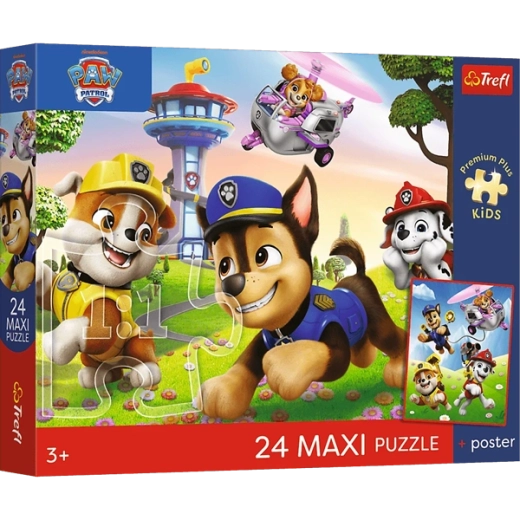 24 extra große Teile für kleine Kinder