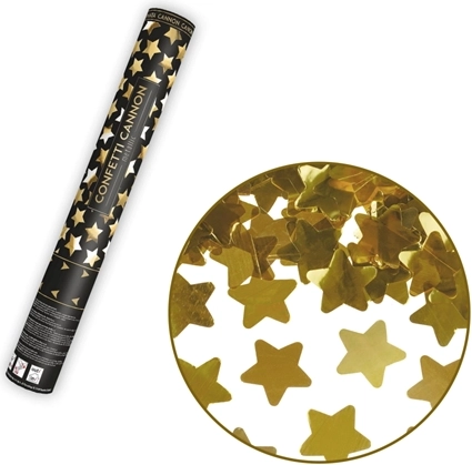 Goldene Metallic-Sternchen für einen umwerfenden Effekt