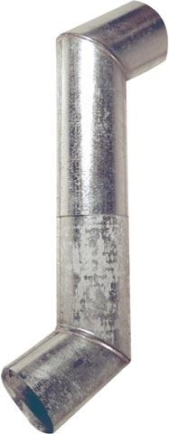 S-Knie 80 mm verzinkt