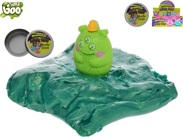 Springknete mit Überraschung Super Goo Brainboooom 40 g