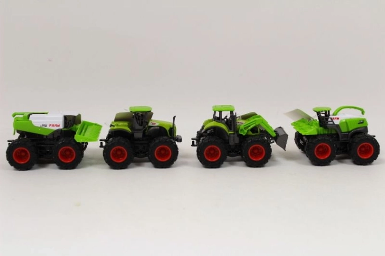 Landmaschine für Kinder – Kunststofffahrzeug mit beweglichen Teilen (1 Stk.)