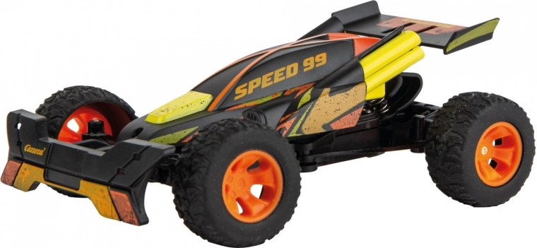 RC Auto Carrera Orange Jumper mit Rampe