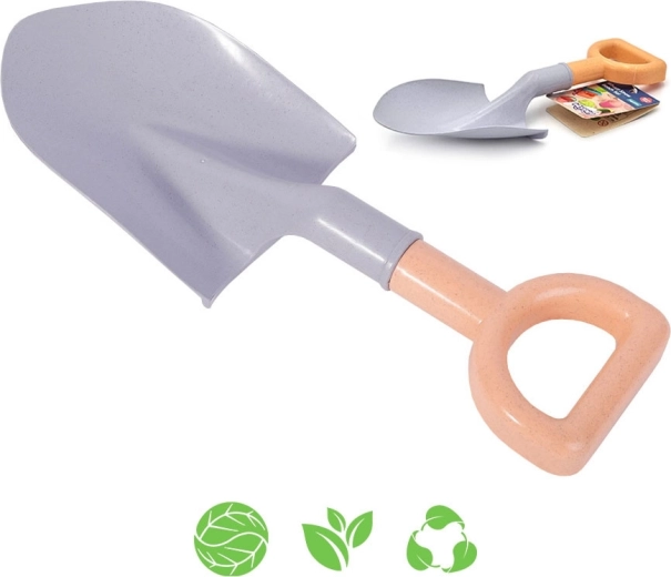 Kinder-Sandschaufel 33 cm WOOPIE GREEN aus organischem, biologisch abbaubarem Material