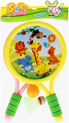Set Kinder-Schläger mit Tiermotiven