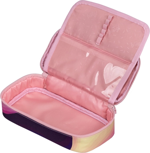 Praktisches Federmäppchen und Sportbeutel im gleichen Design