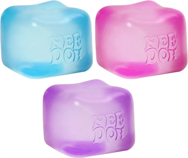 Schylling NeeDoh Quetschwürfel Nice Cube Anti-Stress-Spielzeug