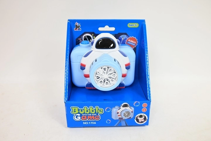 Kinder-Seifenblasen im Kamera-Design (blau)