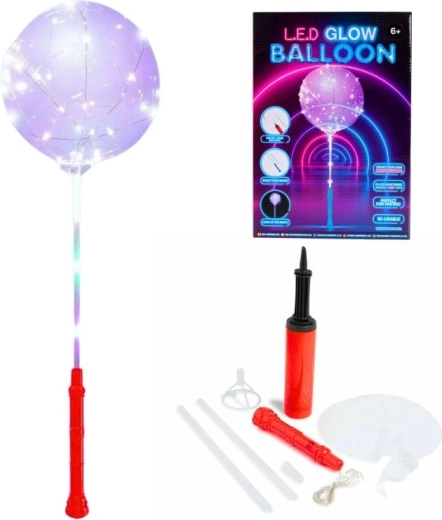 Glow aufblasbarer Ballon mit LED-Licht, batteriebetrieben