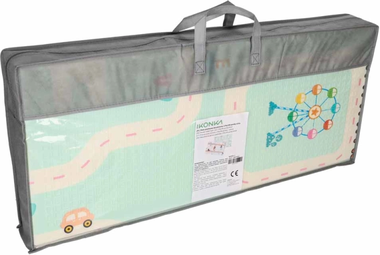 Faltkonstruktion und Tragetasche