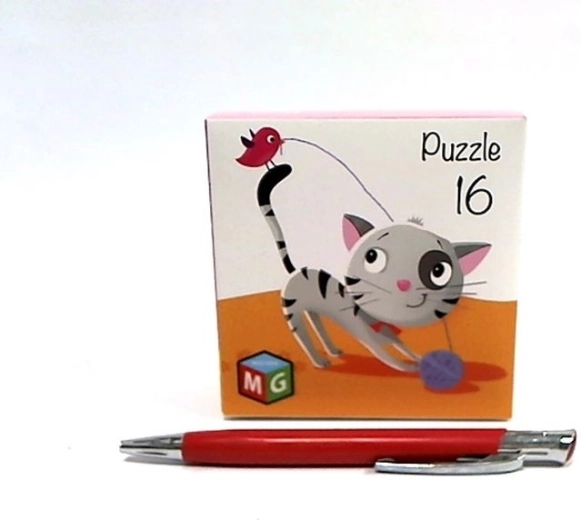 Puzzle mit 16 Teilen – Kätzchen