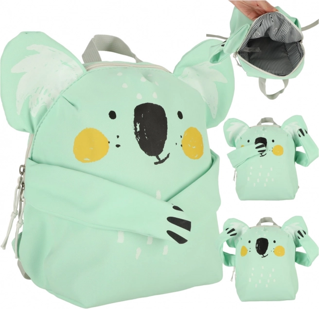 Kindergarten Rucksack Koala Grün